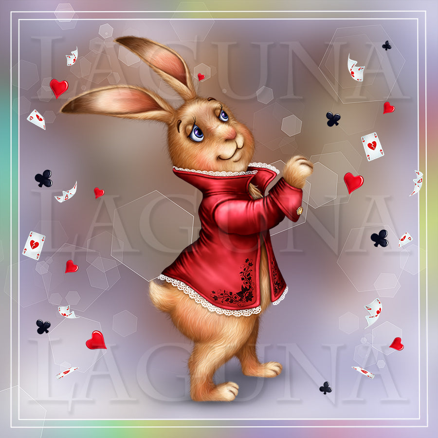 Alice Dancing with Rabbit