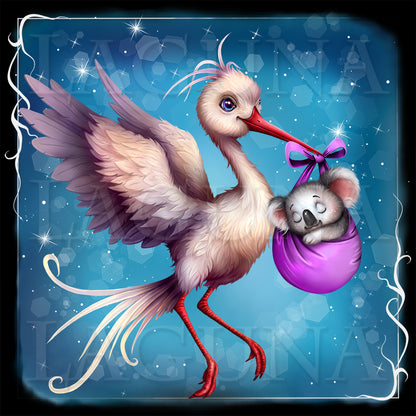 Baby Delivery Service (Stork and Koala)