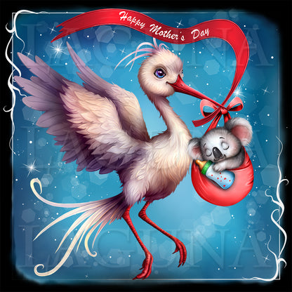 Baby Delivery Service (Stork and Koala)