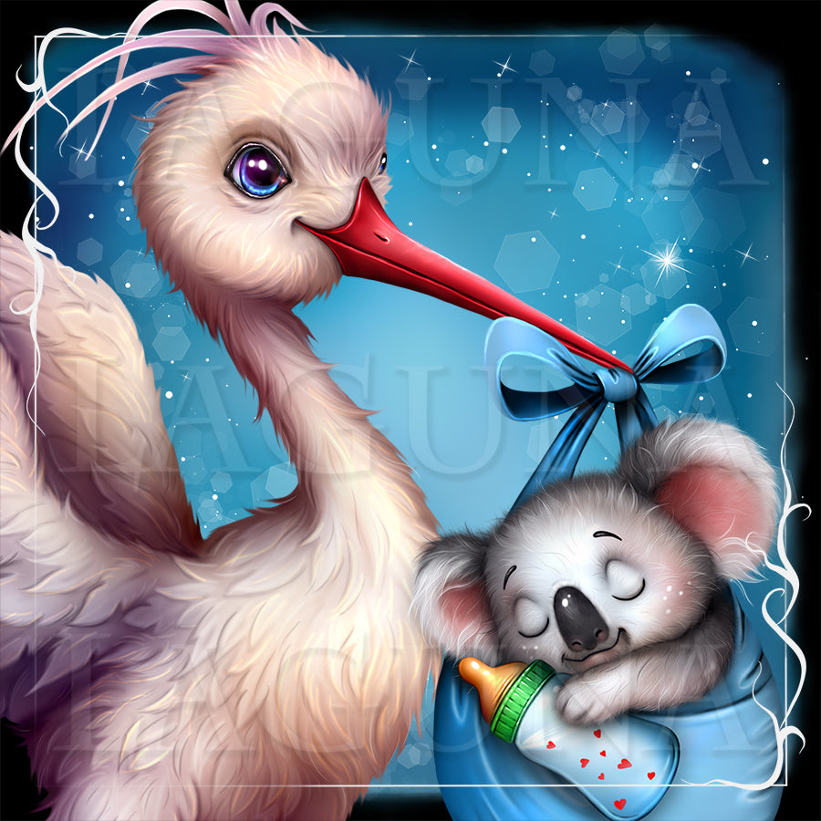 Baby Delivery Service (Stork and Koala)