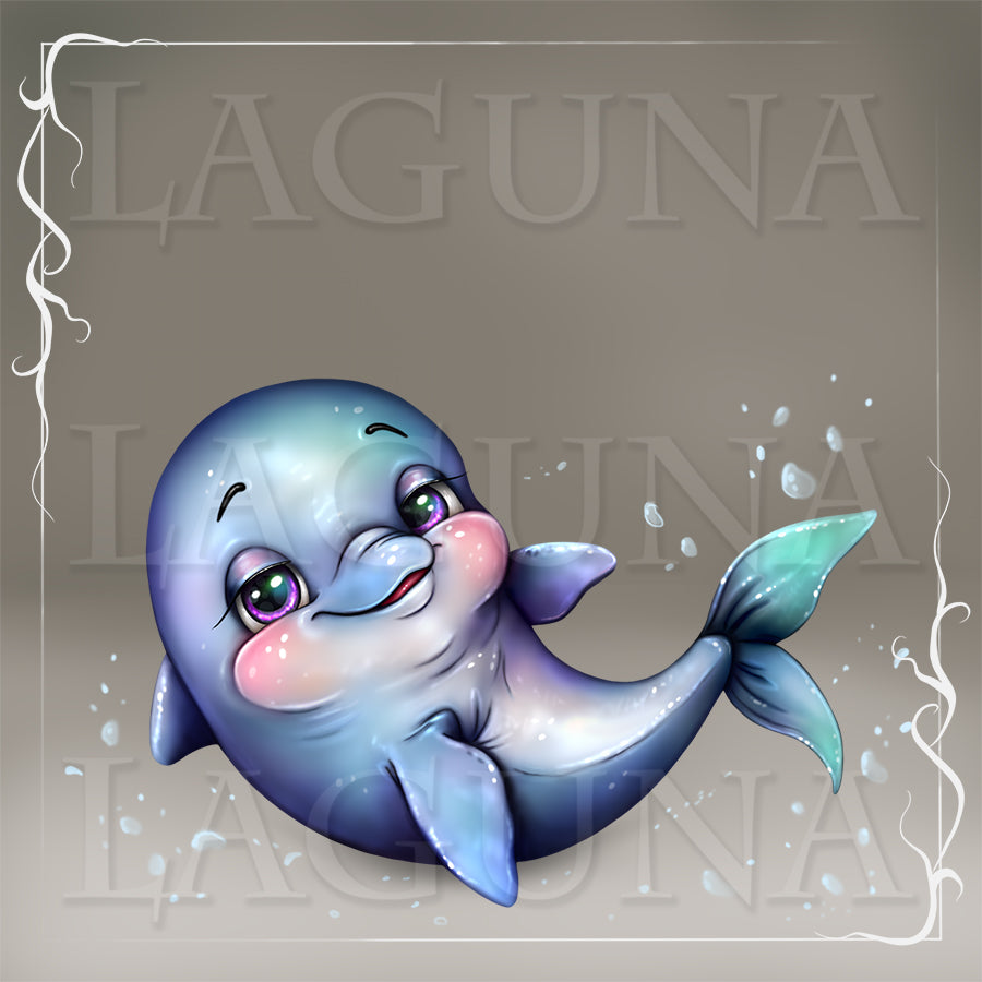 Baby Dolphin Relaxing