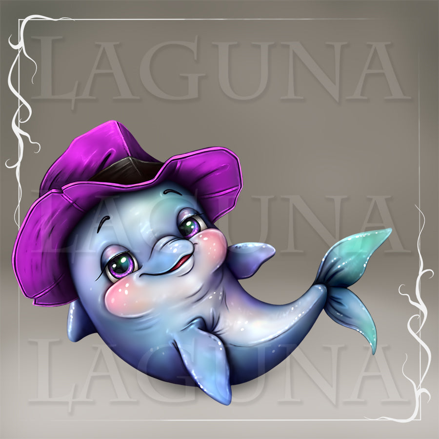 Baby Dolphin Relaxing
