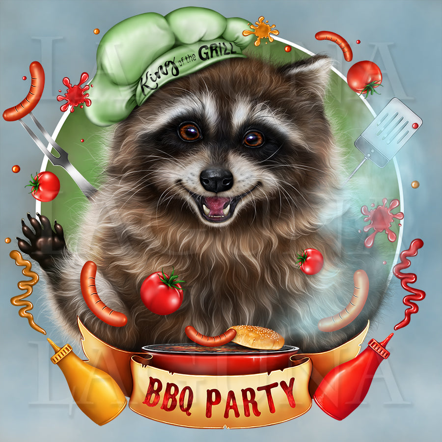 BBQ Party (Raccoon)