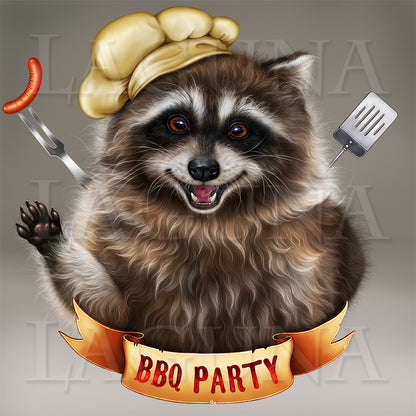 BBQ Party (Raccoon)