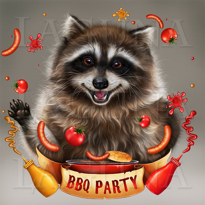 BBQ Party (Raccoon)