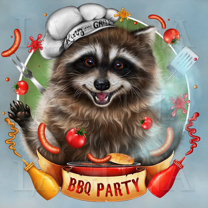 BBQ Party (Raccoon)