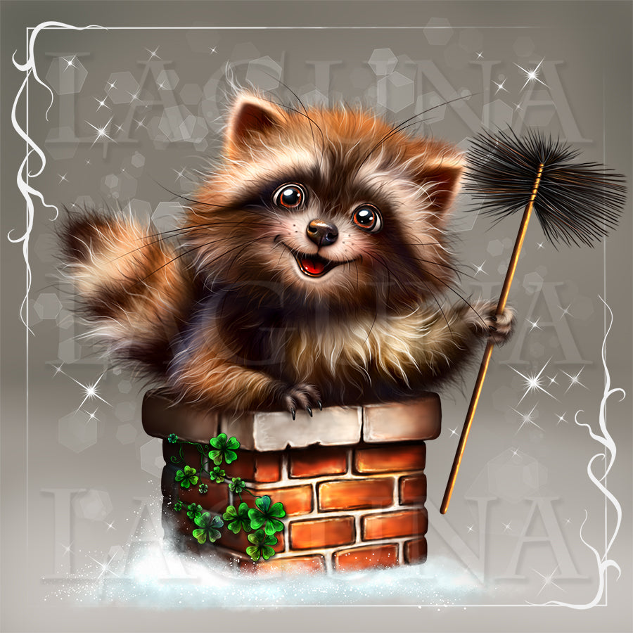 Chimney Sweep (Raccoon)