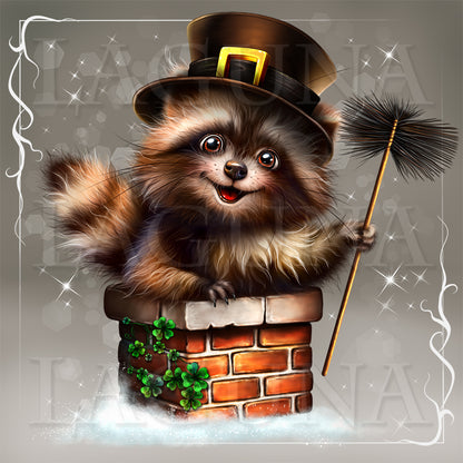 Chimney Sweep (Raccoon)