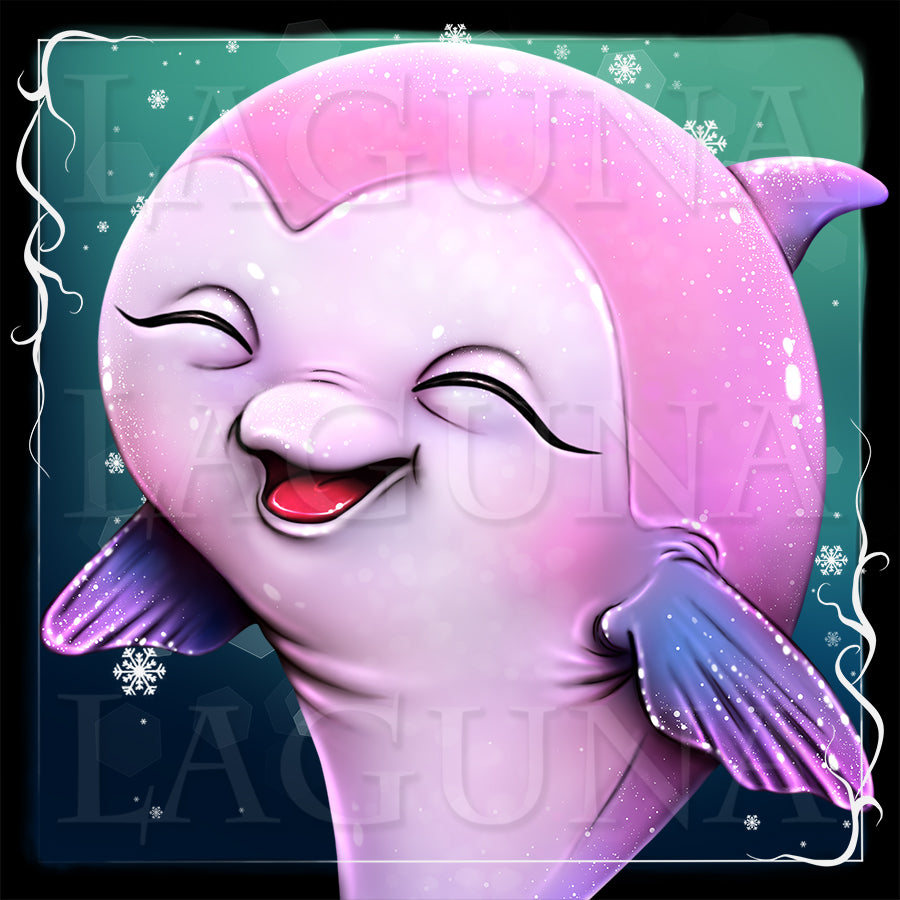 Christmas Baby Dolphin