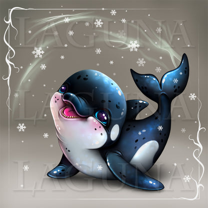 Christmas Baby Orca