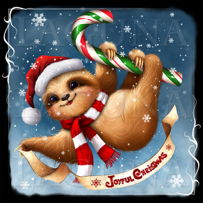 Christmas Sloth