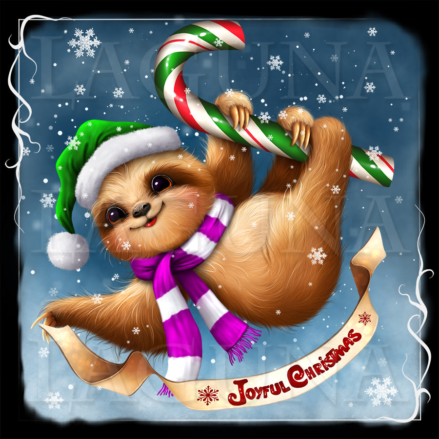 Christmas Sloth