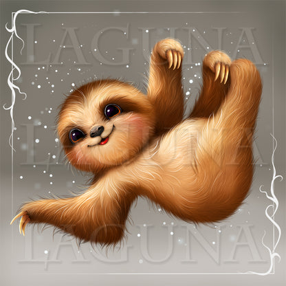 Christmas Sloth