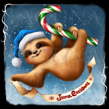 Christmas Sloth