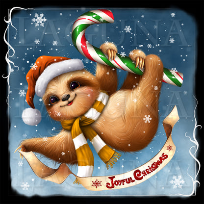 Christmas Sloth