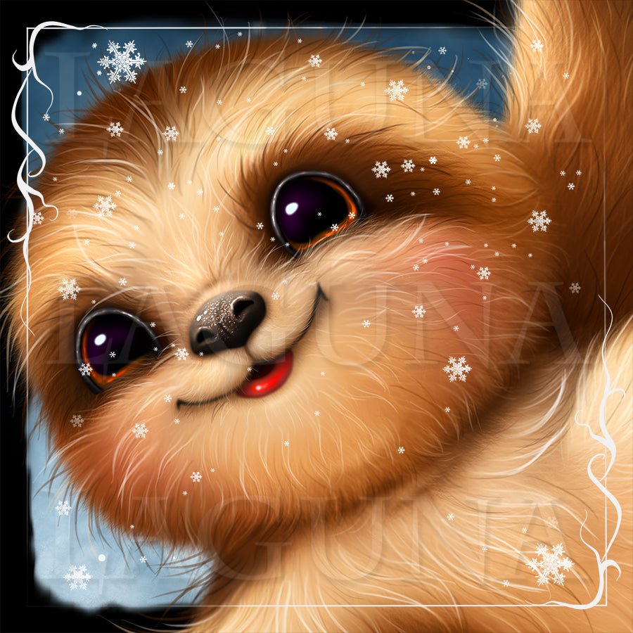 Christmas Sloth