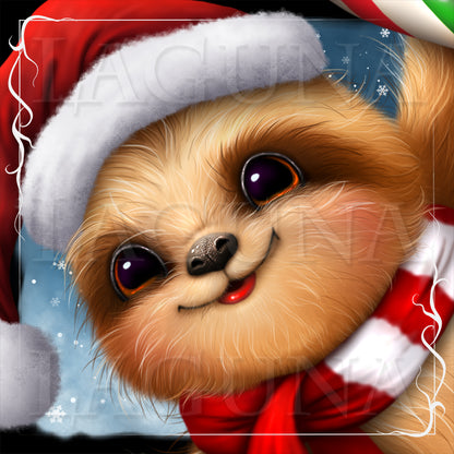 Christmas Sloth