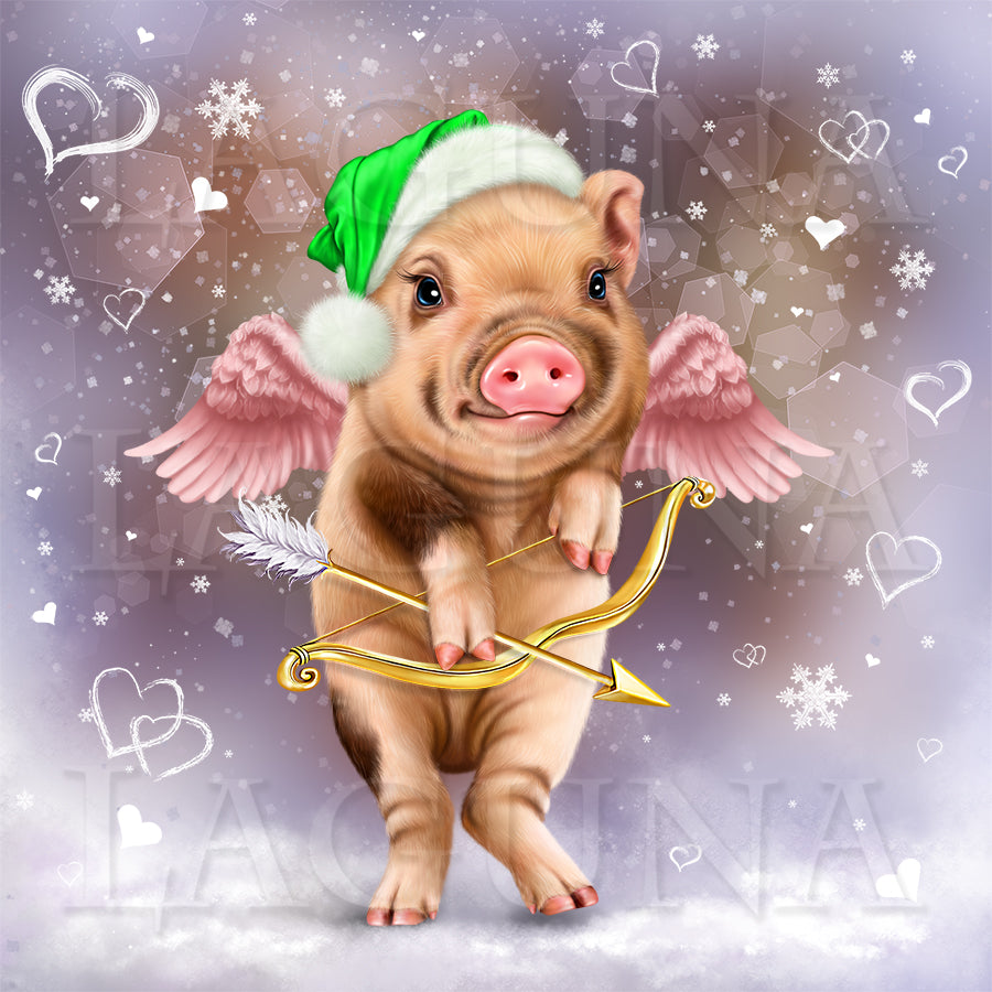 Christmas Valentine Piggy