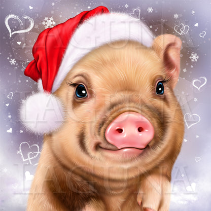 Christmas Valentine Piggy