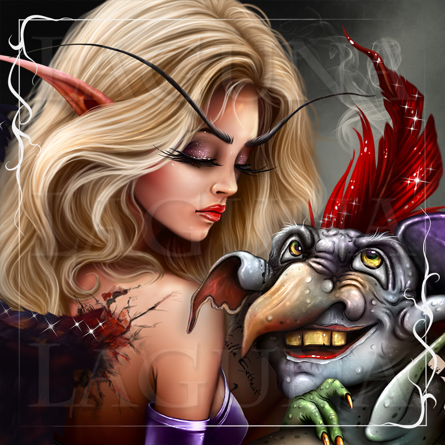 Dark Angel, Goblin and Book of Magic