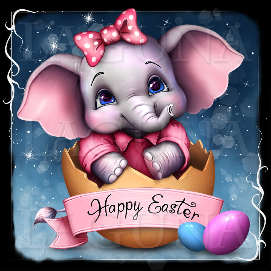 Easter Baby Animals (Elephant)