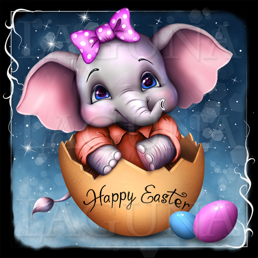 Easter Baby Animals (Elephant)