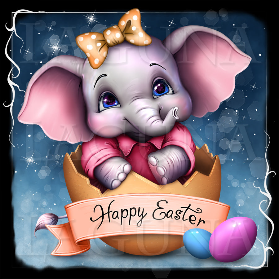 Easter Baby Animals (Elephant)