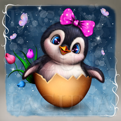 Easter Baby Animals (Penguin)