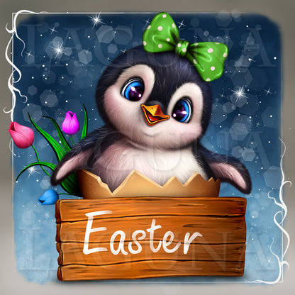 Easter Baby Animals (Penguin)