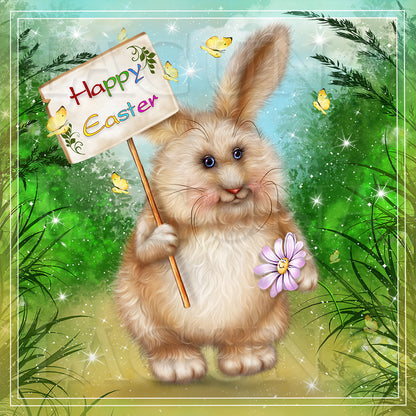 Easter Bunny with Bag