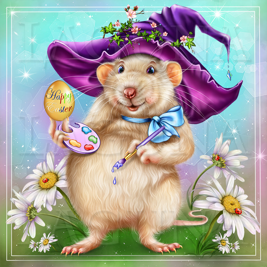 Easter Rat Painter