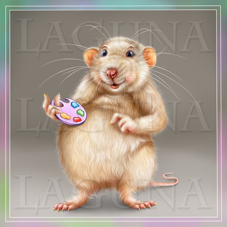 Easter Rat Painter