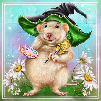 Easter Rat Painter