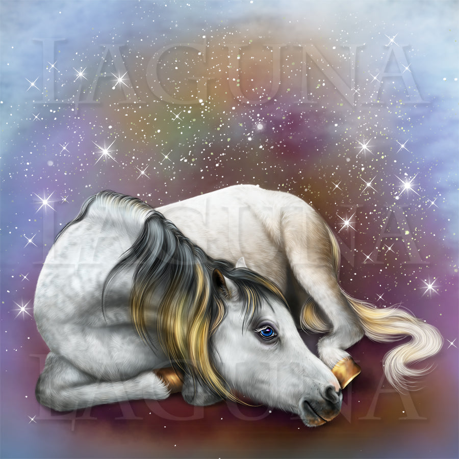Fairy Girl and Unicorn