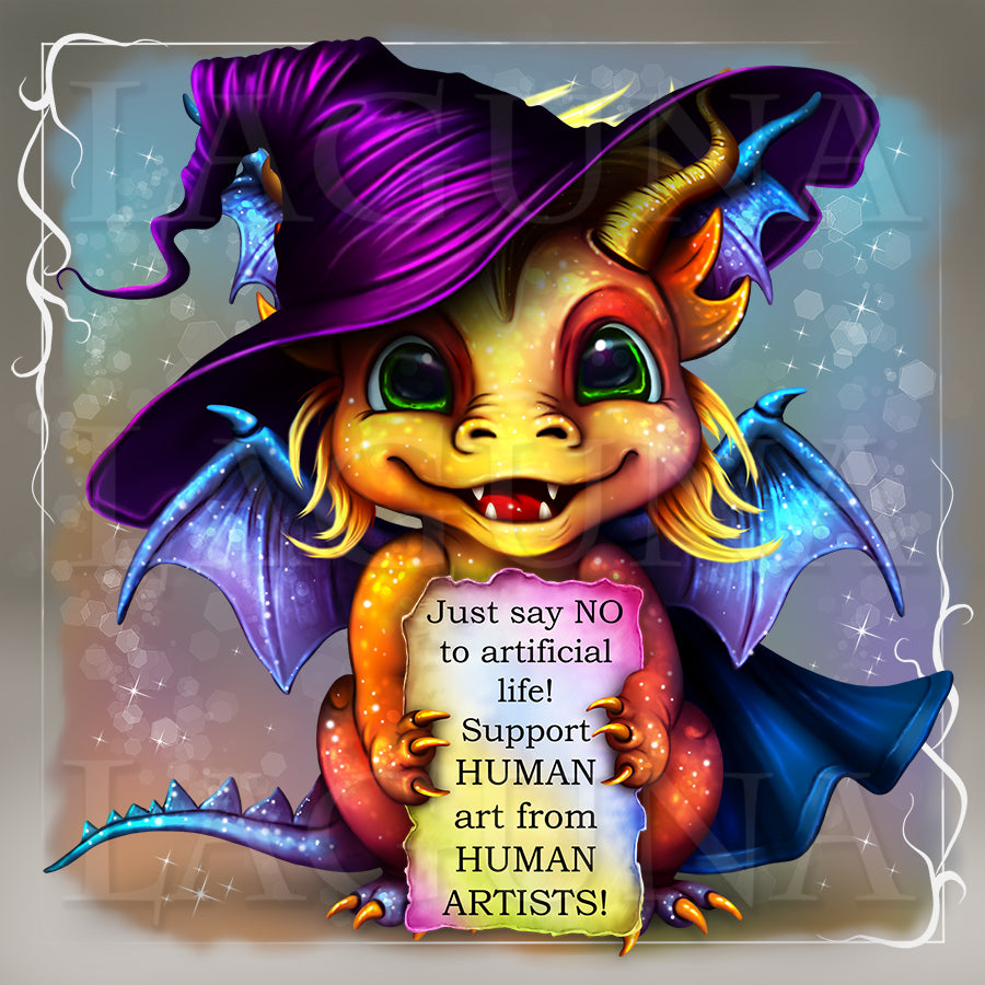 Halloween Dragon With Cupcake