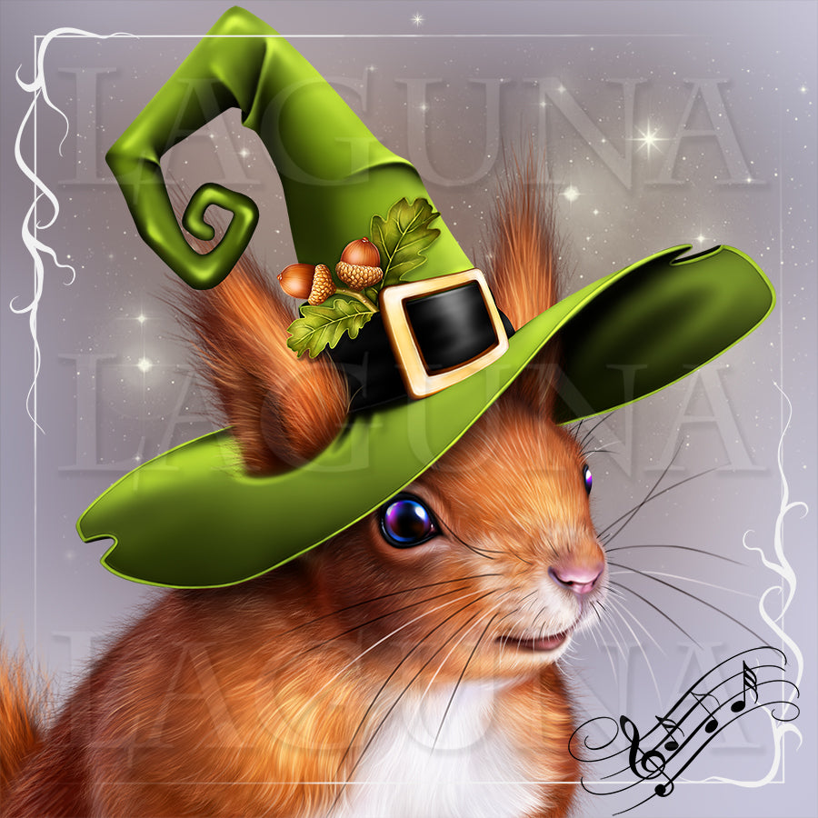 Halloween Orchestra (Squirrel with Cymbals)