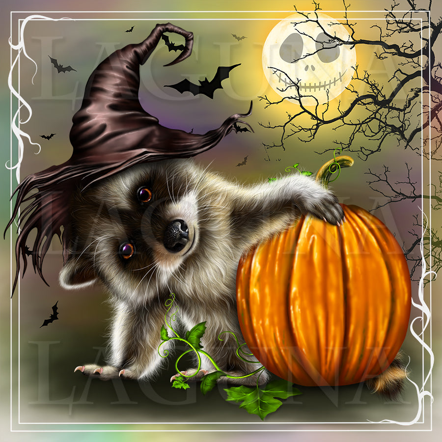 Halloween Racoon