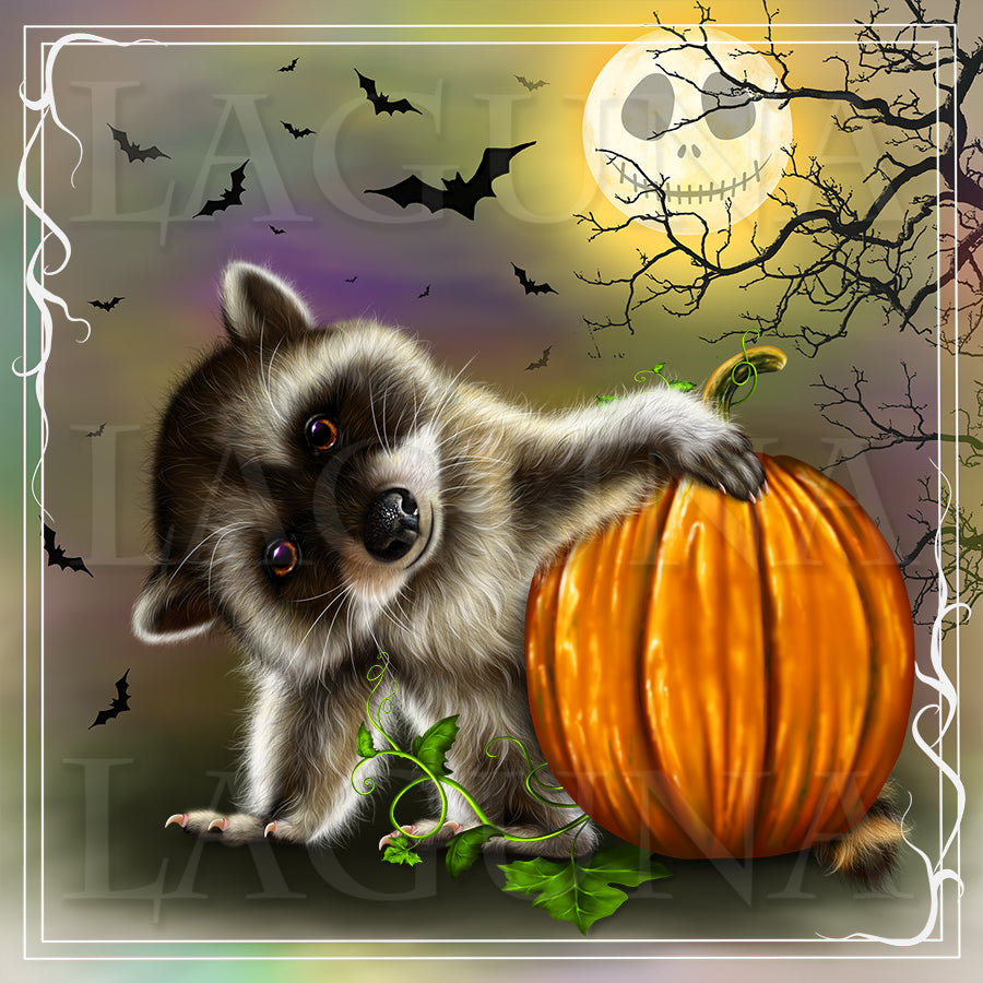 Halloween Racoon