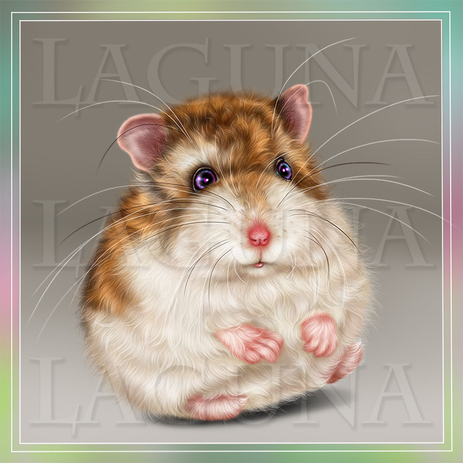 Hamster in the Rain