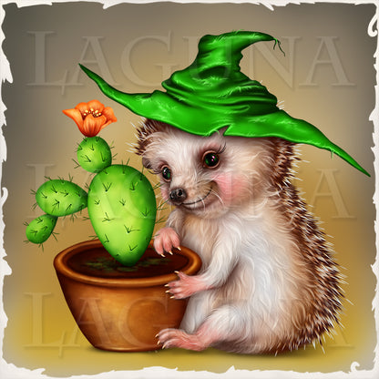 Hedgie and Cactus