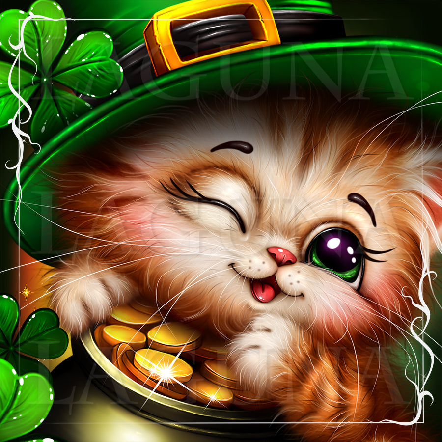 Kitty and Leprechaun's Gold