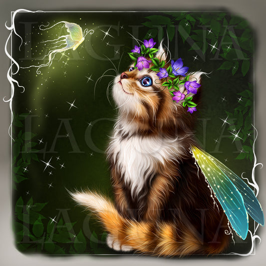 Kitty and Magic Butterfly