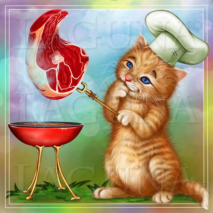 Kitty and Steak