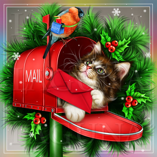 Kitty in the Mailbox