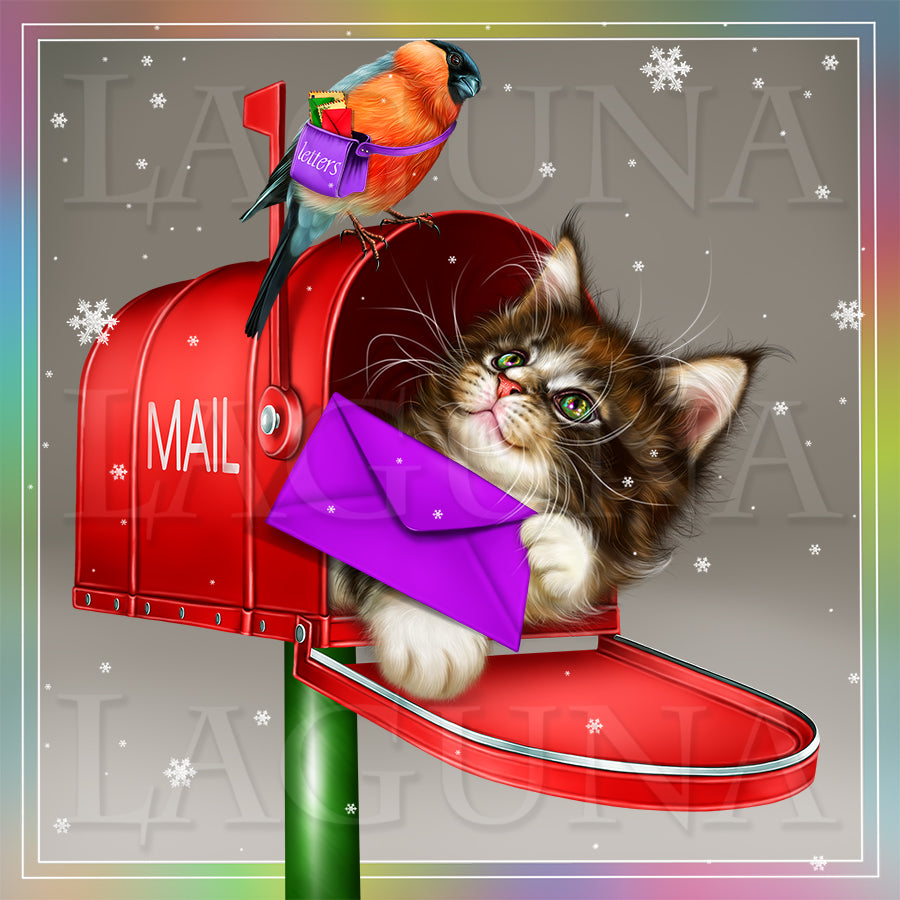 Kitty in the Mailbox