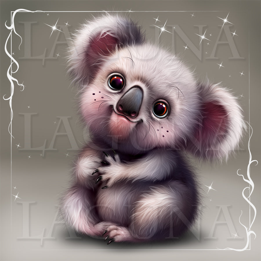 Illustration of a cute koala.