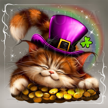 Leprechaun Kitty and Gold