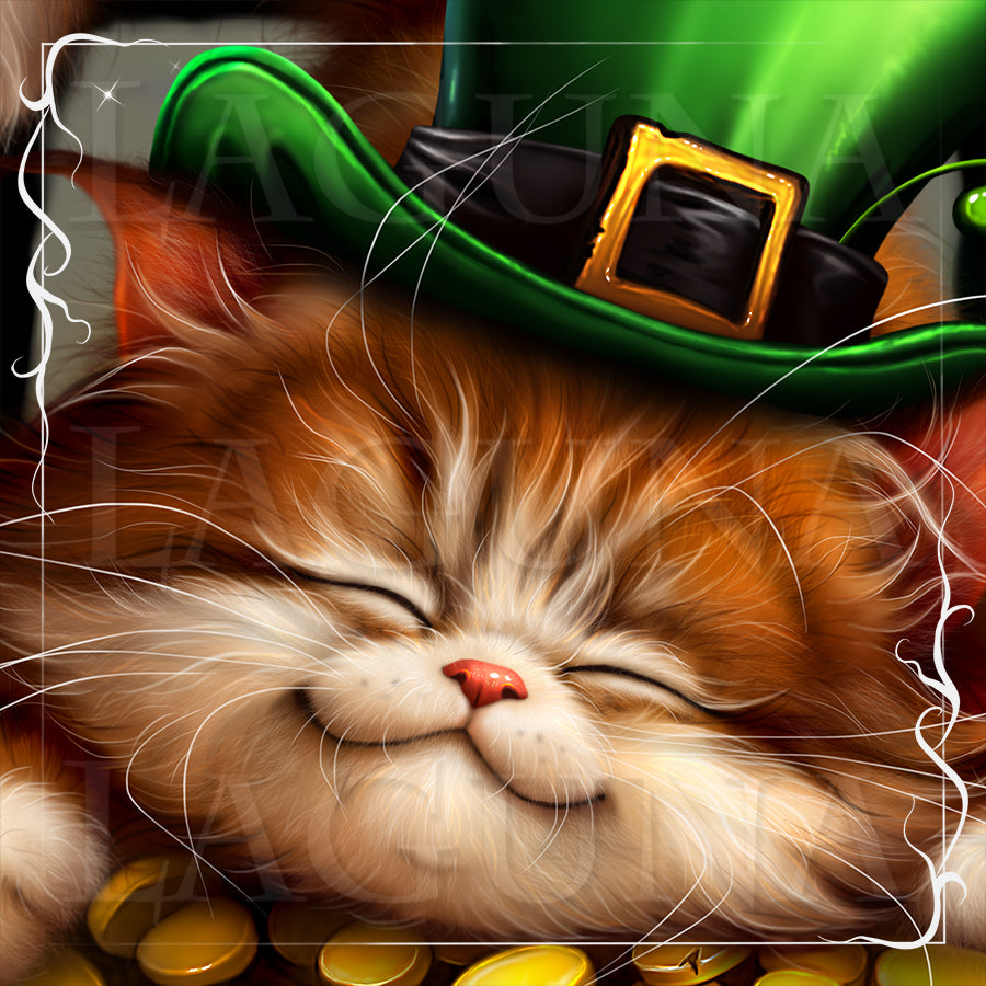 Leprechaun Kitty and Gold