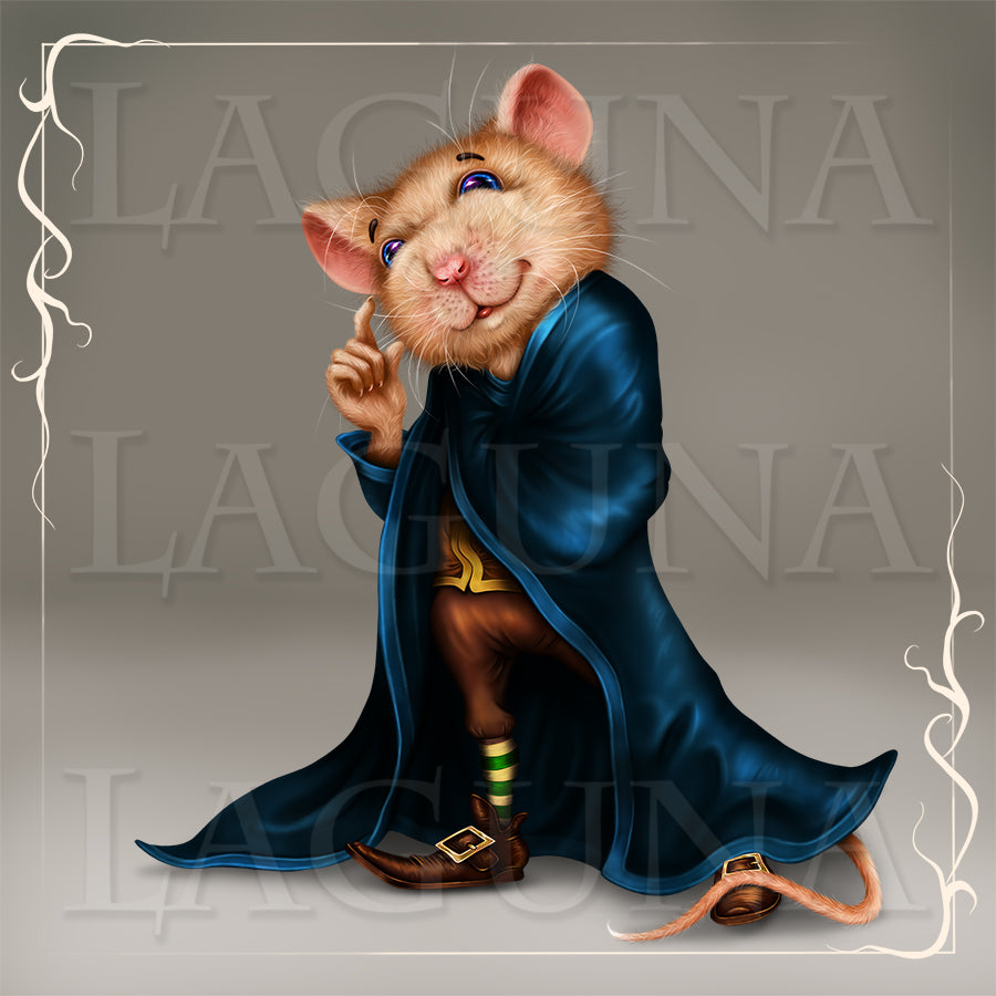 Leprechaun Mouse with Coin