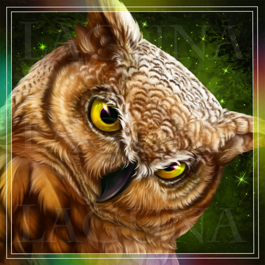 Leprechaun Owl with Coin